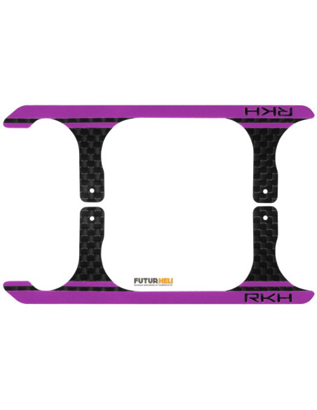 Skis noir rouge pour patin-blade 120S option Rakonheli