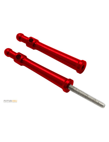 Support de cabine alu orange blade 120 S option Rakonheli