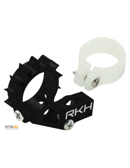 Support alu vert moteur anticouple blade 120S option Rakonheli