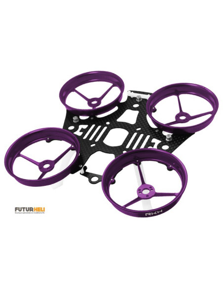 Châssis option argent pour blade Inductrix  200 FPV option Rakonheli