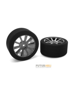 Roues mousse 1/10 eme 26mm 40 Shore Team Corally