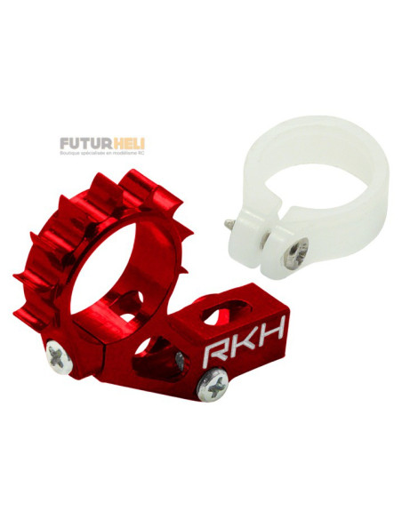 Support alu Orange moteur anticouple blade 120S option Rakonheli