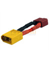 Adaptateur XT60 mâle vers Dean (T) Femelle
