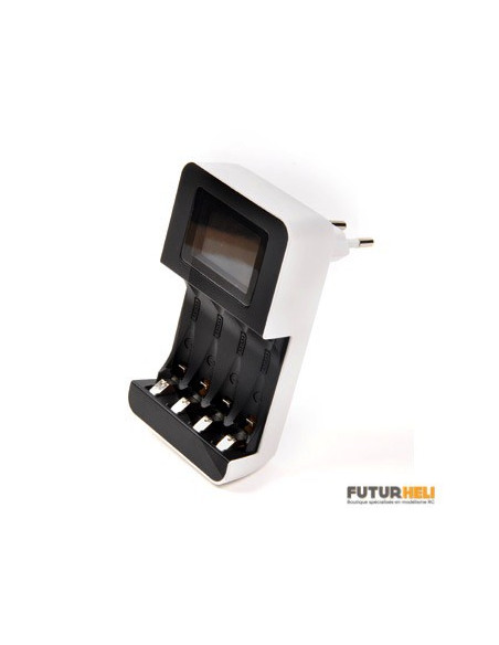 Chargeur  LCD pour batterie NIMH AA et AAA T2M
