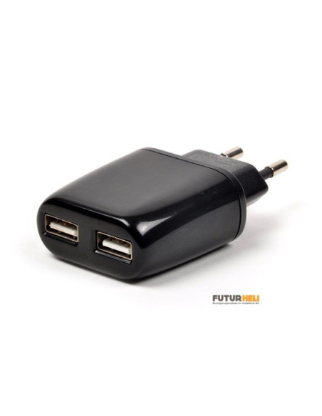 Chargeur 220v 2 x USB  T2M