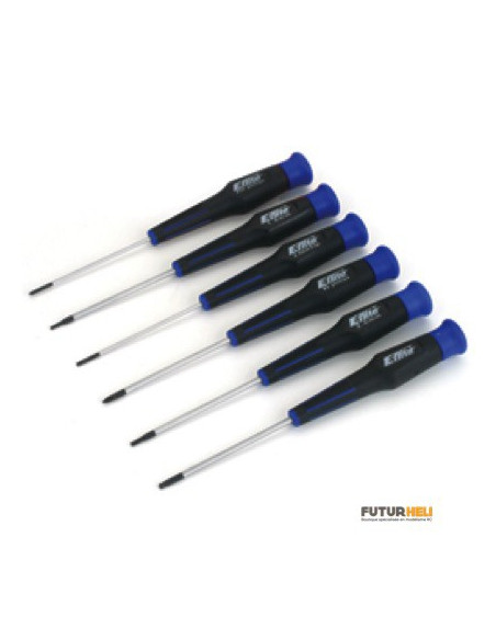 Assortiments tournevis (micro - Mini ) 6 pièces E-flite EFLA261