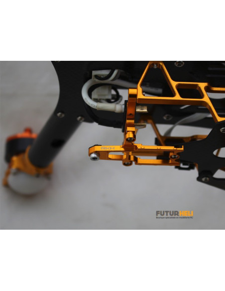 Support alu rouge camera blade chroma option Rakonheli