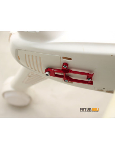 Support alu rouge camera blade chroma option Rakonheli