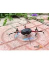 Châssis carbone alu rouge blade nano QX2 ou Glimpse Option Rakonheli