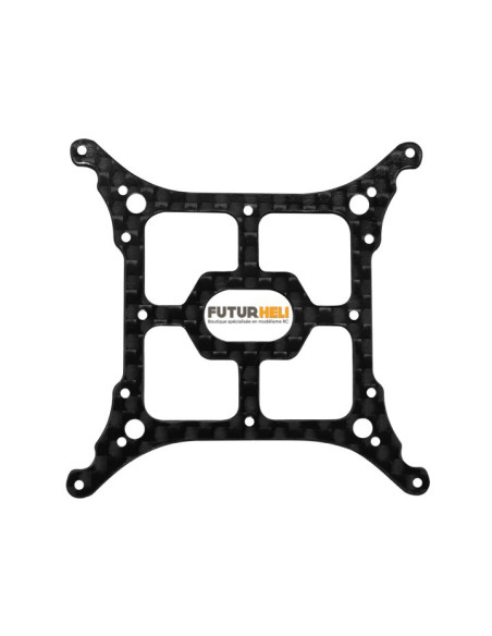 Châssis principal carbone blade Nano QX2 ou glimpse option Rakonheli