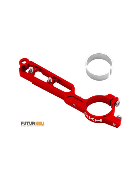 Bras alu rouge blade nano QX2 ou glimpse option Rakonheli