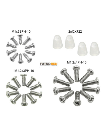 Set visserie blade nano QX2 ou Glimpse