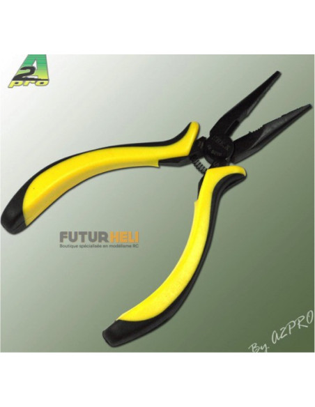 Pince à bec plat cranté