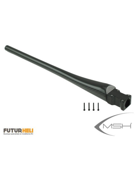 MSH41200 Tube de queue carbone evolution protos 380 MSH