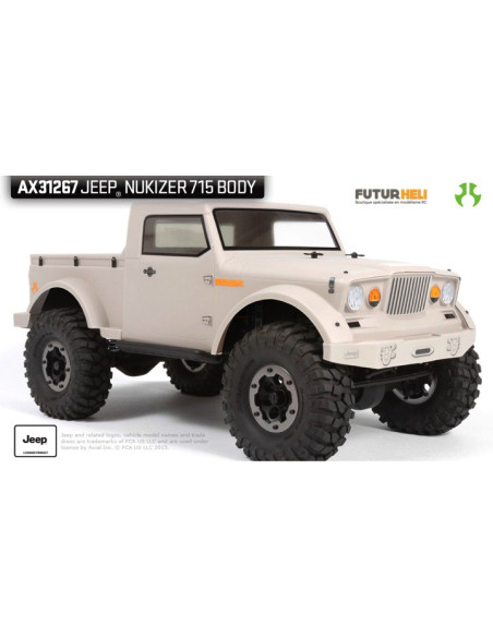 Carrosserie Jeep Nukizer 715 Axial AX31267
