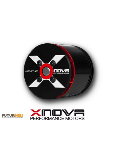 Moteur Xnova 4025 830Kv TypeA Helico de 500 à 620