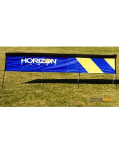 barrière de saut FPV Racer 3M x 05 avec piquets PMR10537