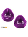 Ecrou M5 alu violet 1x Cw 1 x Ccw Rakonheli