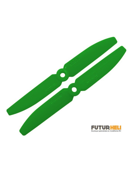 Hélice 50-30 verte 1xCW 1x Ccw Rakonheli