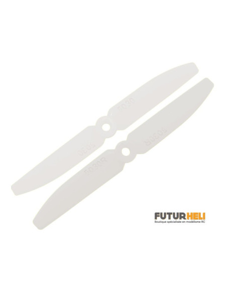 Hélice 50-30 Orange 1xCW 1x Ccw Rakonheli