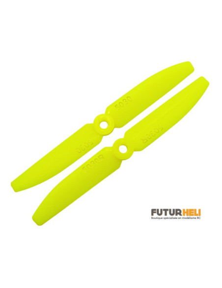 Hélice 50-30 jaune 1xCW 1x Ccw Rakonheli