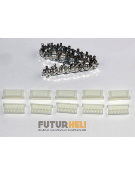 connecteur mâle JST-XH 6S à l'unité