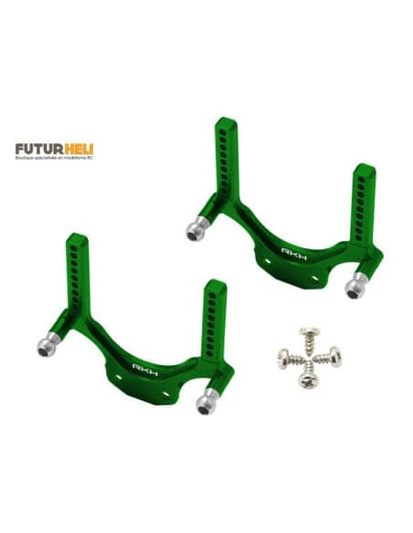 Support carrosserie alu or ECX 1/24 4WD option Rakonheli