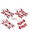 Set triangles alu rouge ecx 1/24 option Rakonheli