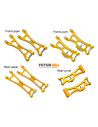 Set triangles alu argent ecx 1/24 option Rakonheli