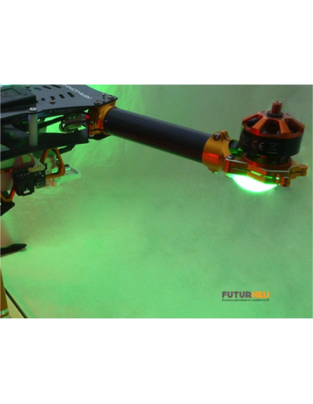 Capot led Blade 350 QX/2/3/Chroma/Traxxas Aton Rakonheli