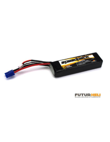 Batterie lipo 1400 mAh 3S 11,1v 30C fiche EC3 Dynamite DYN1477