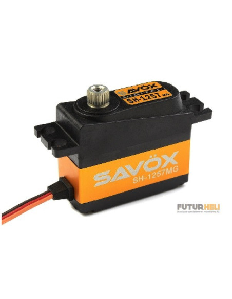 Savox SH-1257MG étanche pignon métal heli 450/500 voiture 1/12eme