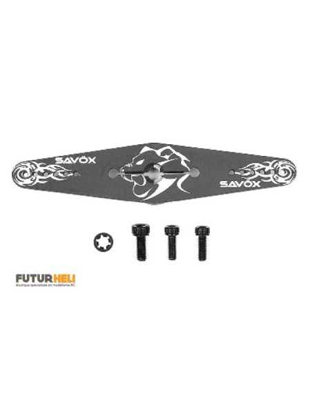 Bras de servo alu double 85mm 25 dents Savox