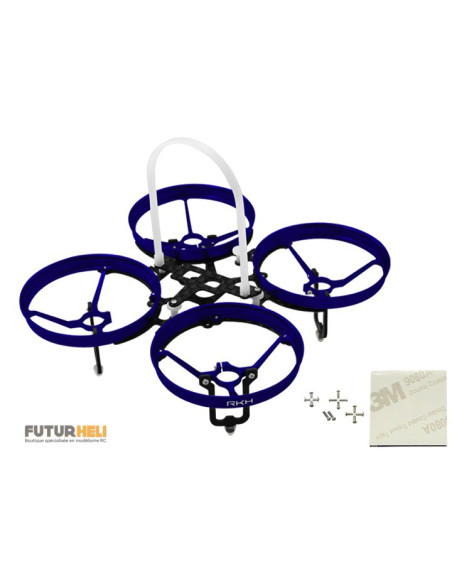 Châssis alu vert Blade inductrix moteur 7mm