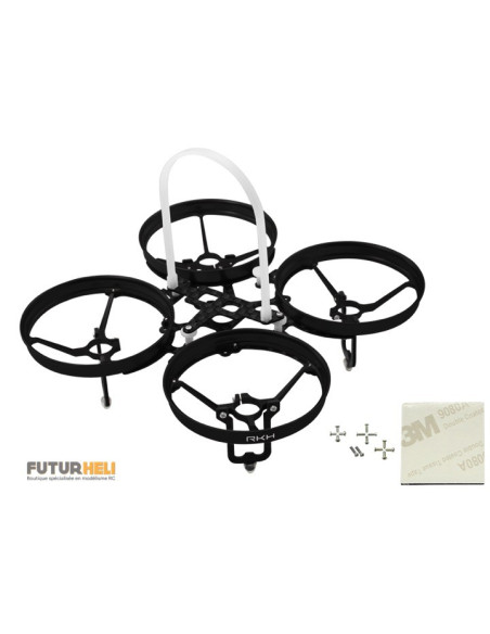 Châssis alu bleu Blade inductrix moteur 7mm