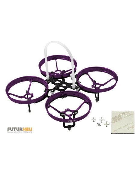 Châssis alu orange Blade inductrix moteur 7mm