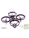 Châssis alu orange Blade inductrix moteur 7mm