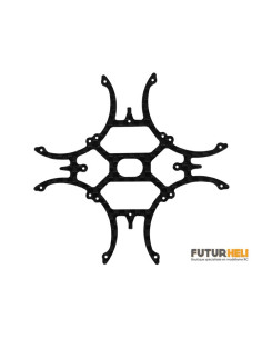 Châssis principal Inductrix pour moteur 7 mm Rakonheli