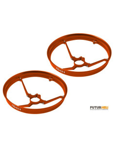 Protection moteur noir (x2) moteur 7mm Rakonheli