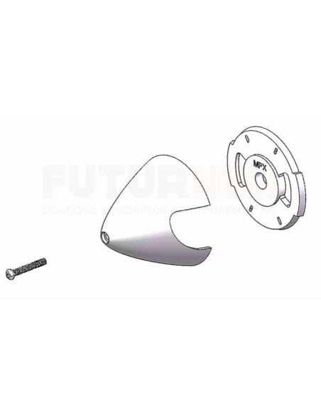 224447 Cone noir Fun Cub XL Multiplex