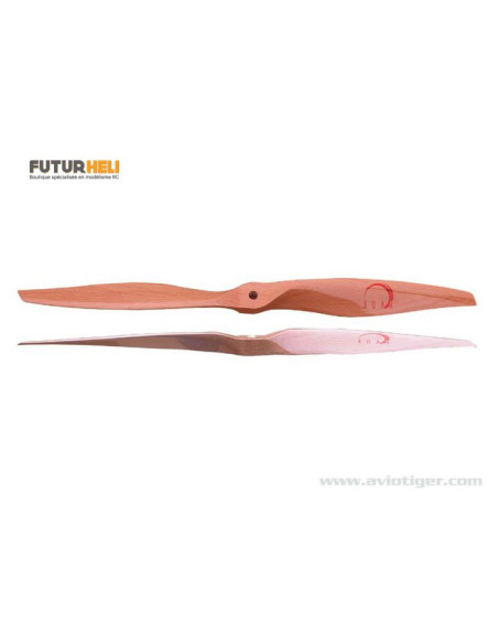 Hélice bois Hêtre électrique 15x06