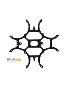 Châssis centrale carbone Eachine E010 option Rakonheli