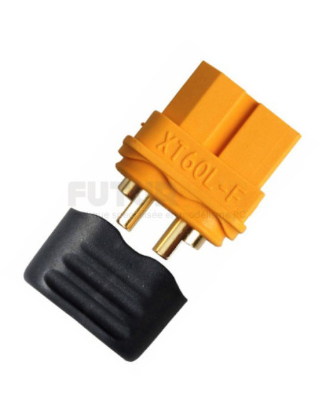 Connecteur XT60 femelle + cache ( a l'unité)