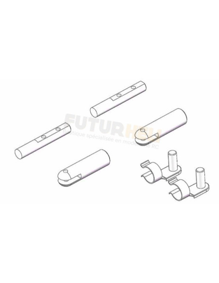 Fixations haubans funCub XL 224442 Multiplex