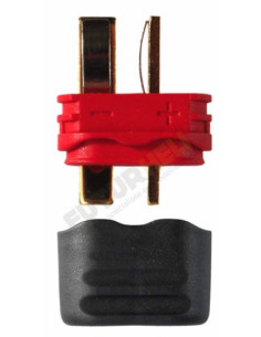 Connecteur dean T-plug mâle avec cache à l'unité