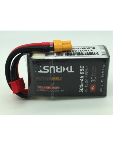 Lipo HV 500 mAh 4S 65C trust FPV