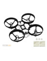 Châssis option bleu Inductrix FPV moteur 6mm Rakonheli