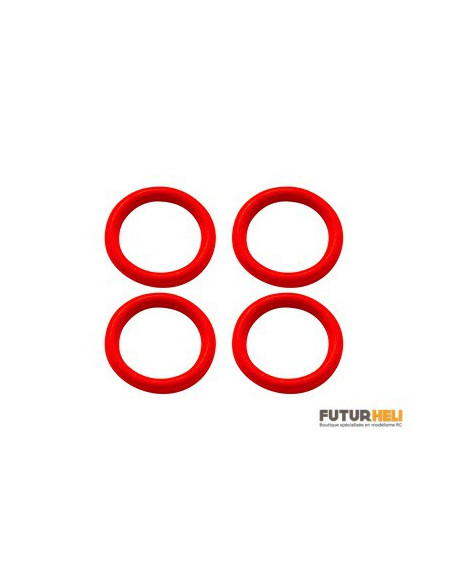O ring rouge 6x1mm option Rakonheli