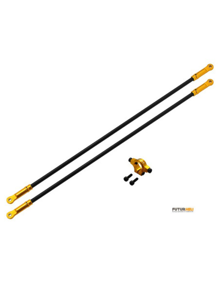 Aubans carbone alu Argent option blade 250CFX