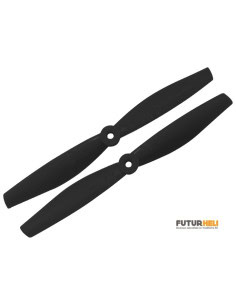 Hélices multirotor 6,5 x 3,5 CW/CCW noir Rakonheli
